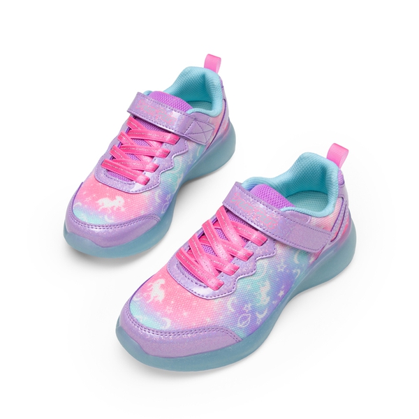 Jelly-sole Kids’ Sneakers - PINK PURPLE - 3